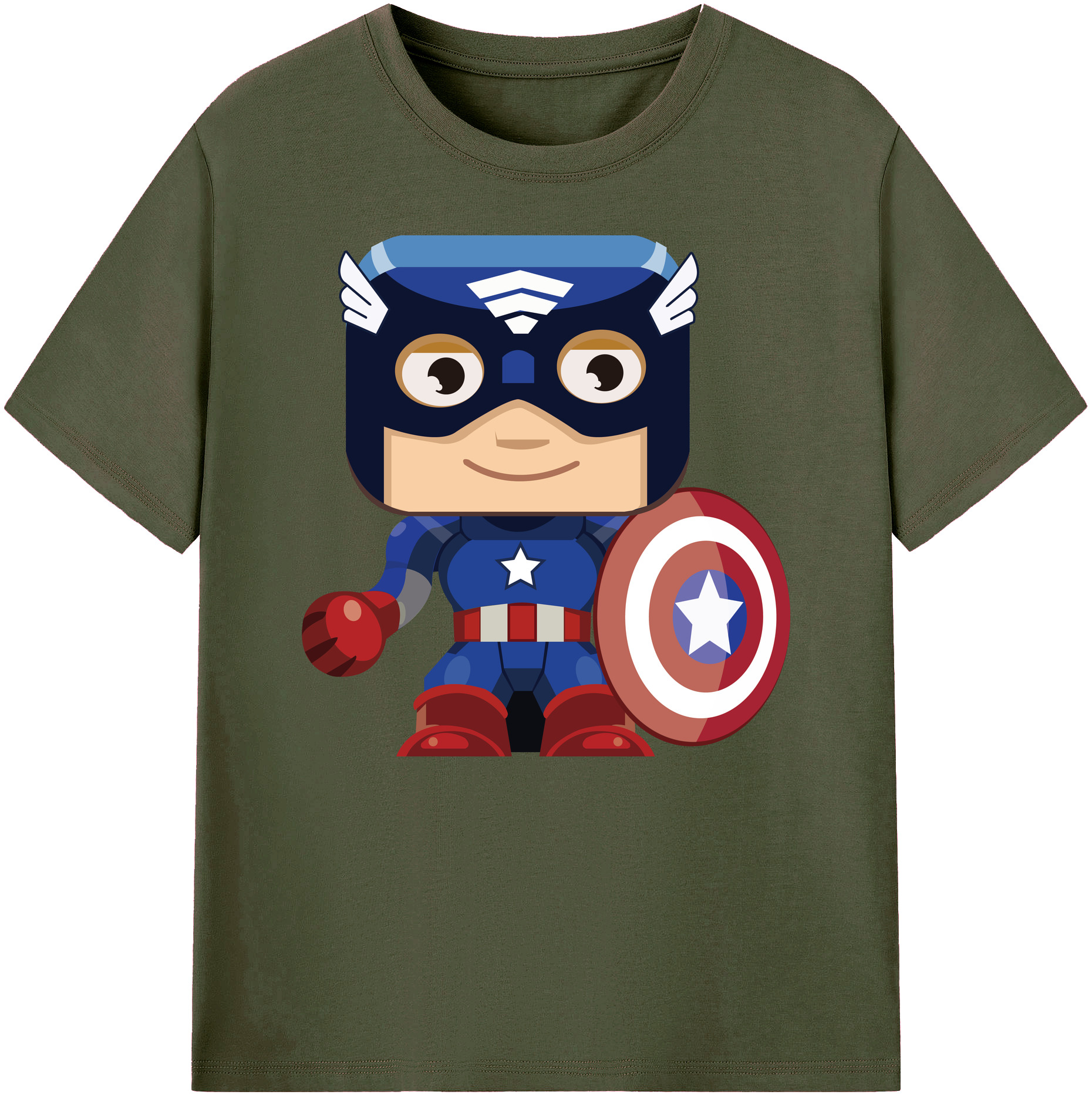 （画像用） アベンジャーズ The Avengers 綿100％ メンズ半袖Tシャツ｜肌触りやわらか＆通気性